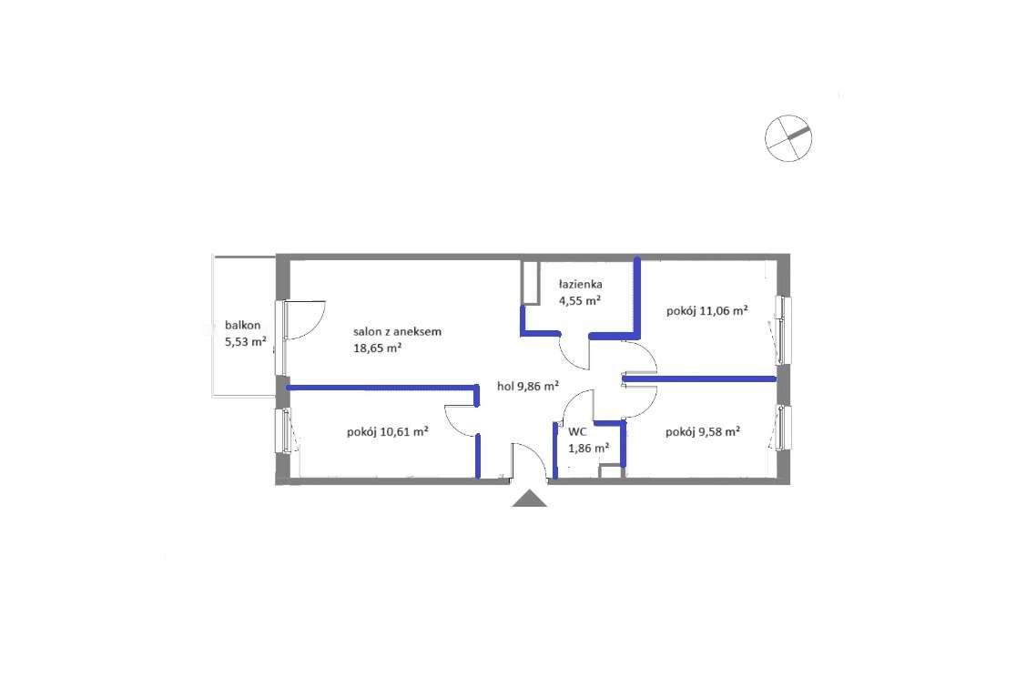 ⪟ FUNKCJONALNE 4- pok Mieszkanie ⪟ PROWIZJA 0% ⪟ PCC 0% - Pełny obrazek: 4/4
