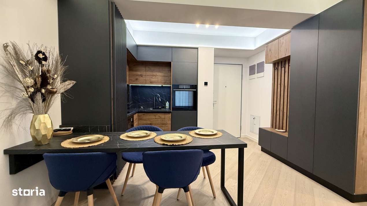 De inchiriat  | Apartament smart 2 camere  | Cortina North Pipera Volu - Imagine principală: 5/15