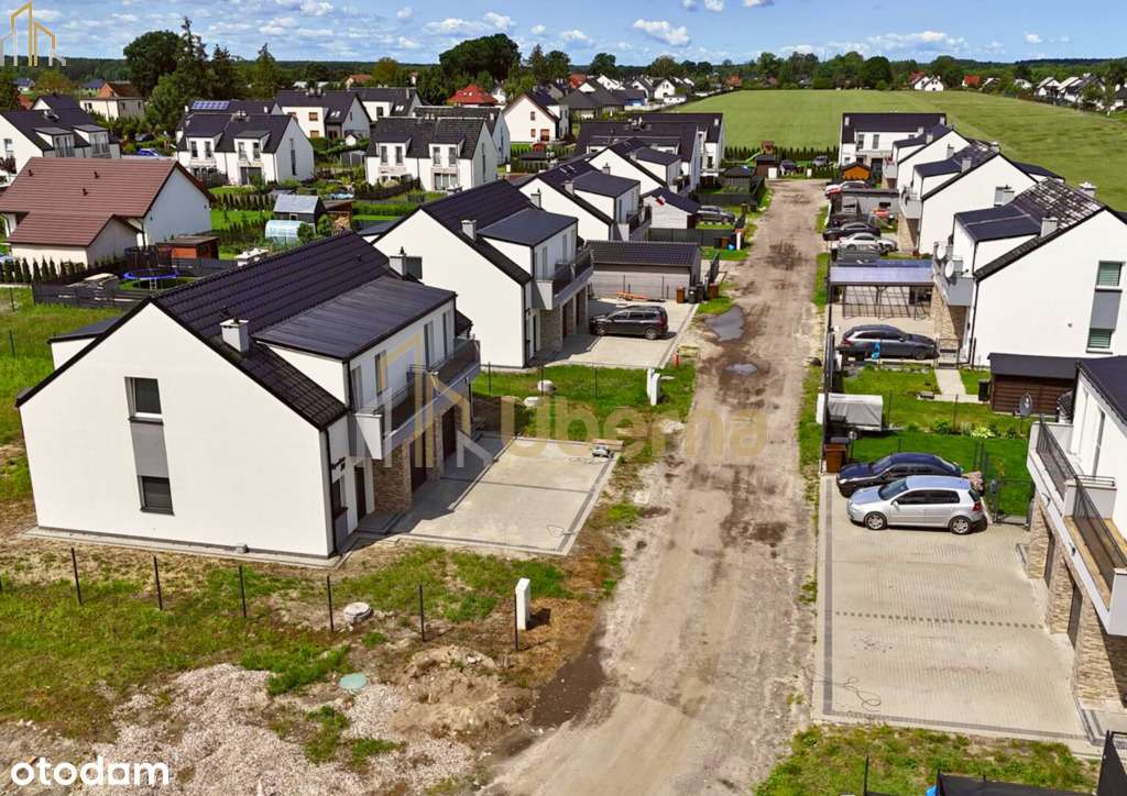 Bliźniak w stanie deweloperskim - Białuń-3