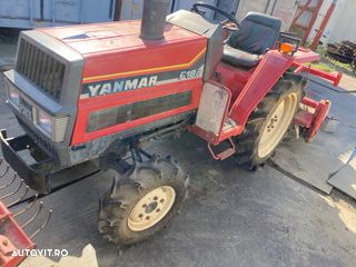 Yanmar Tractor Japonez YANMAR F 18 4X4, dotat cu freza -RATE FIXE