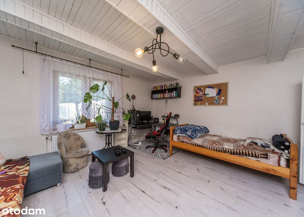 Dom na dużej działce w Bystrej, widoki na góry-10