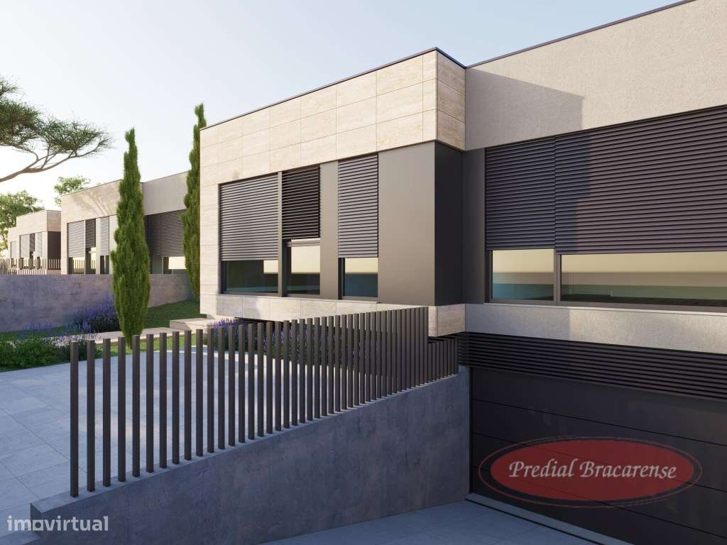 Moradias de R/C na Cidade de Braga, com piscina. - Grande imagem: 3/4