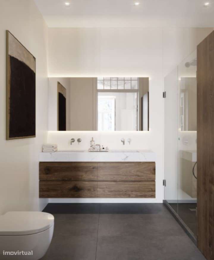 LISBOA, T2 Duplex penthouse com piscina e jardim comum,-5