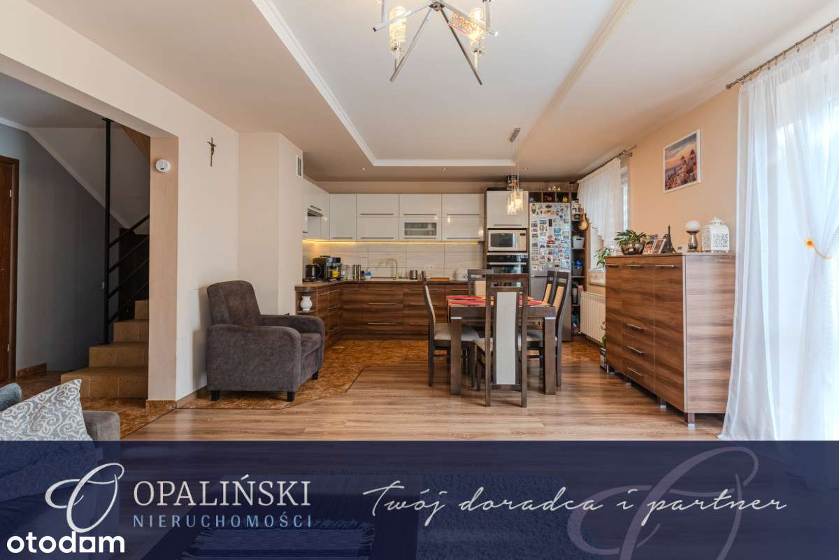 Dom z ogrodem i garażem umeblowany i wyposażony-0