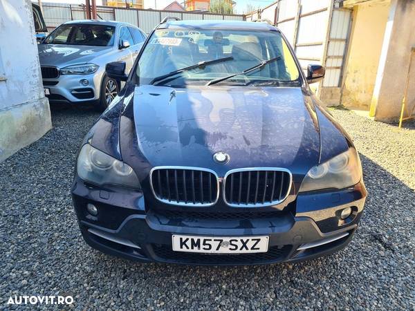 Aripa Stanga Fata BMW X5 E70 2007 - 2010 4 Usi ALBASTRU MONACO BLAU METALIC (724) - 8