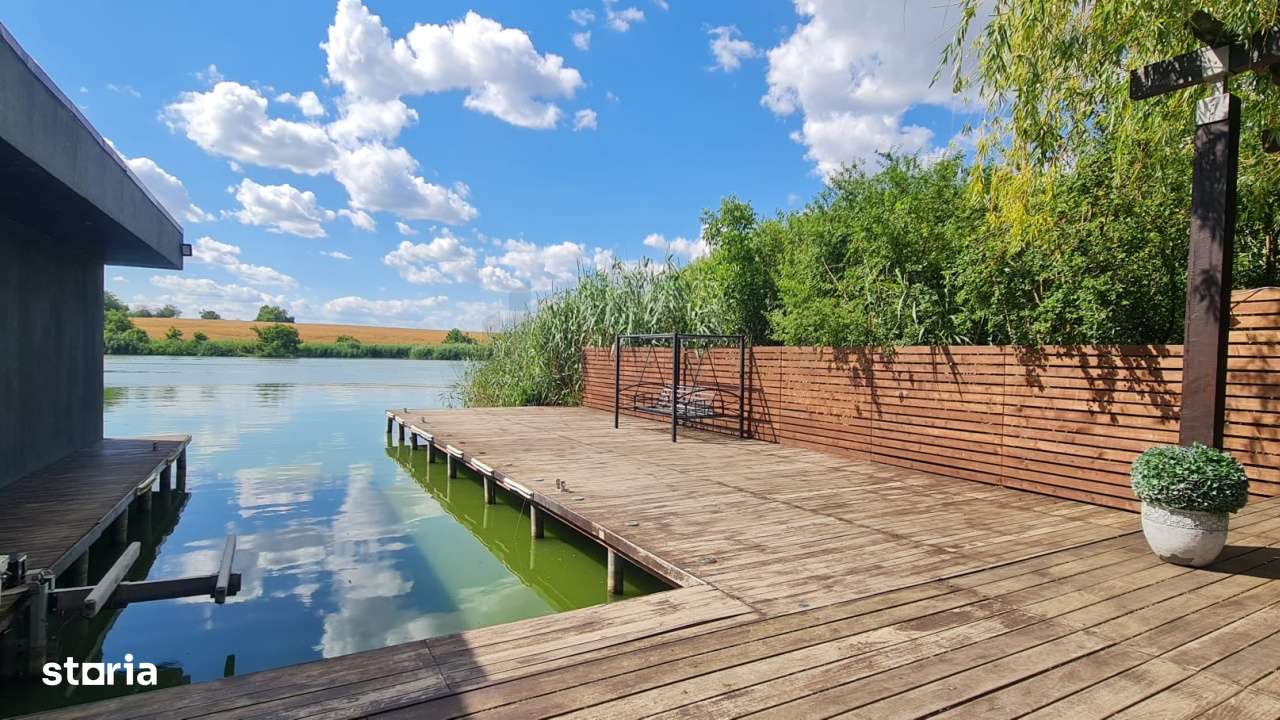 Vila luxurianta la lac cu ponton si casa de barca Snagov - Imagine principală: 5/15