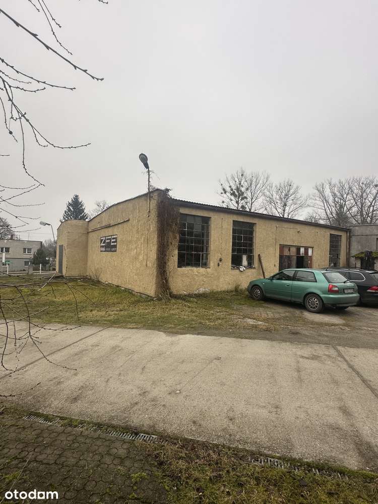 Hala produkcyjna z zapleczem biurowo socjalnym oraz utwardzonym placem - Pełny obrazek: 5/5