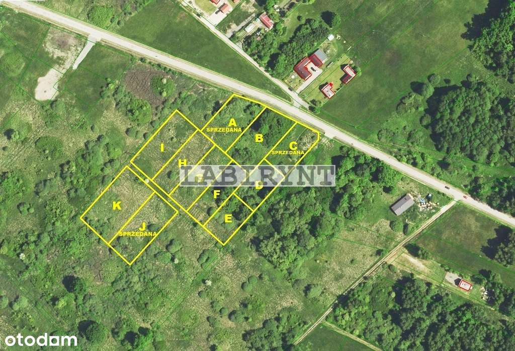 Kamienica Polska, działka budowlana 1336m2, 21x64-2