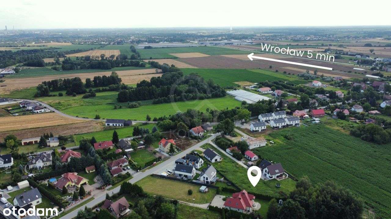 Działka budowlana / 5 min od Wrocławia - Pełny obrazek: 2/5