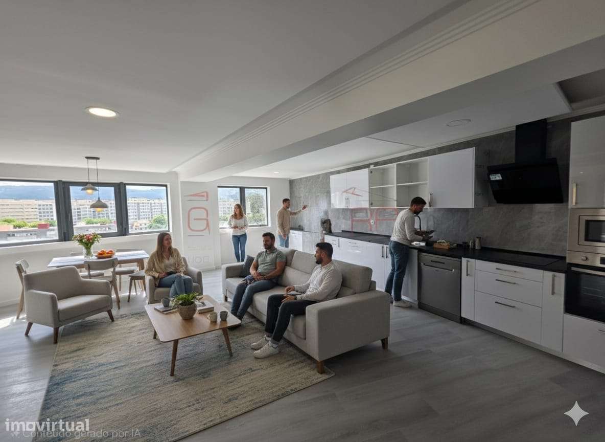 Apartamento gigante no centro de Braga - Grande imagem: 1/32