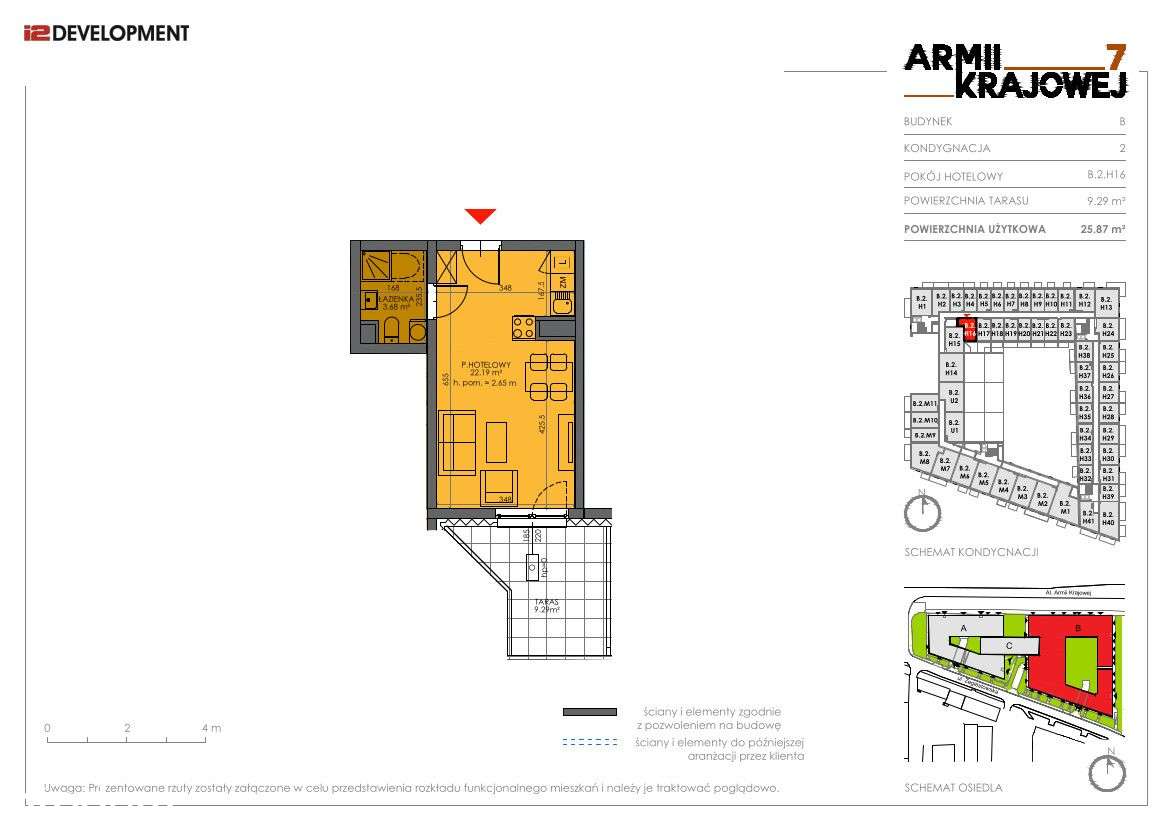 Użytkowy Mikroapartament Armii Krajowej 7 B.2.H16 - Pełny obrazek: 2/7