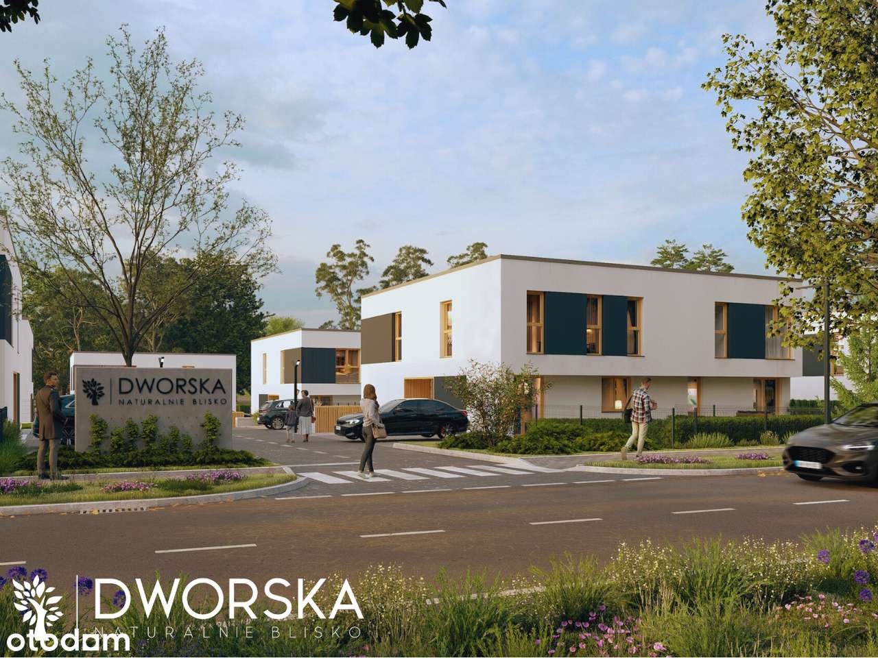 Komfortowy segment – 4 pok, ogród, taras, deweloperski+-5