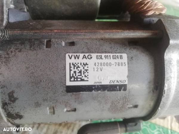 Electromotor audi a4 b8 a5 b8 a6 c7 q5 motor 2.0tdi cod cgl perfect funcțional - 4