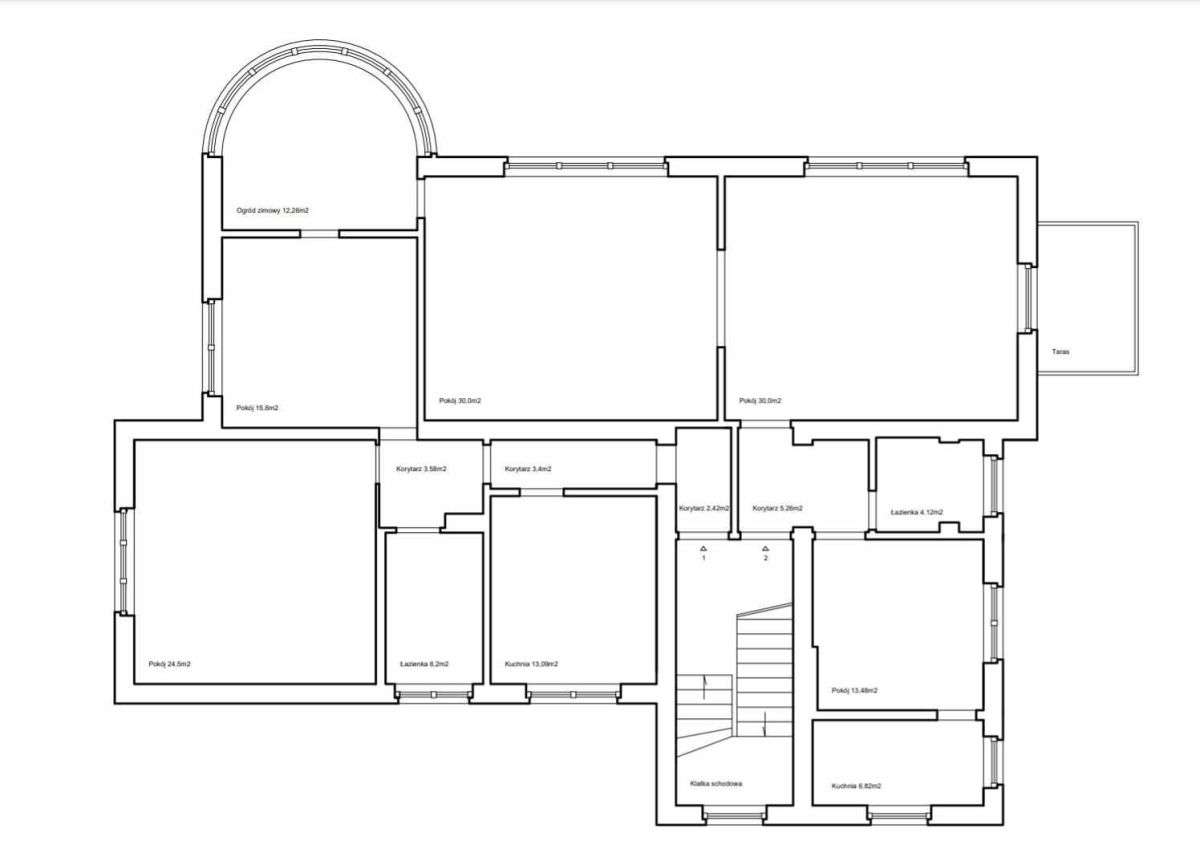 Hit 4111 zł za m2, 6 pokoi, 2 kuchnie, taras-12