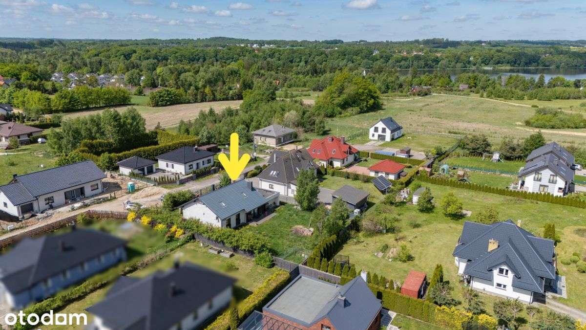 Jedyny bungalow w Tuchomiu! kominek, duży ogród – pohled 2