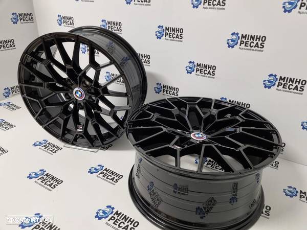 Jantes BMW Novo M4 CSL 827M em 19 Preto Brilho (5x120) - 5