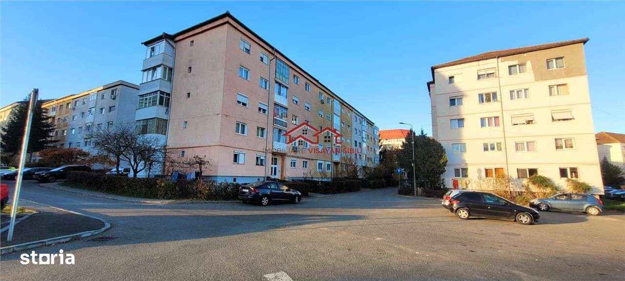 apartament 3 camere,str.Siretului,Sibiu,comision 0 - Imagine principală: 1/15