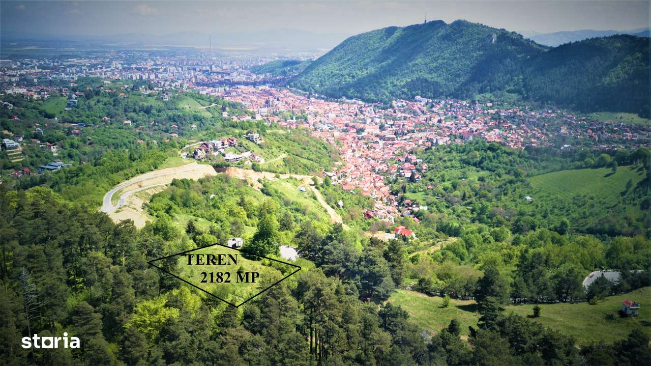 Teren unic pe Calea Poienii, deasupra parcarii de la belvedere - Imagine principală: 4/12