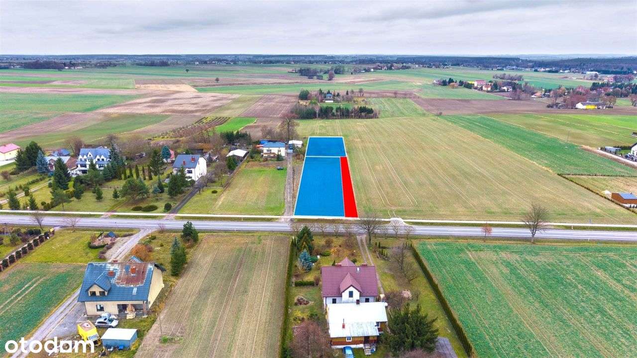 Działki przy Bychawskiej, zab.mieszkaniowa/usługi-1