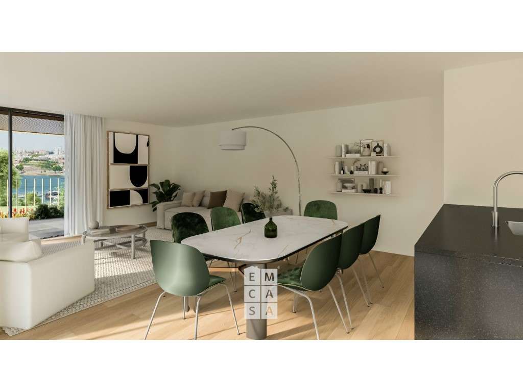 Apartamento T3 em empreendimento de Luxo com vista para rio Douro - Grande imagem: 3/14
