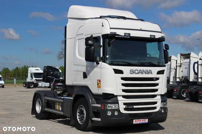 Scania R450 / HYDRAULIKA /LODÓWKA/ 4-PODUSZKI / BEZ EGR /NAVIGACJA /RETARDER /**SERWIS**/ IDEALNY STAN / - 2