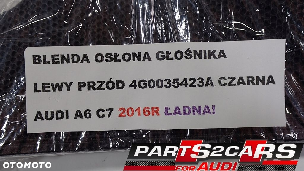 BLENDA OSŁONA GŁOŚNIKA LEWA 4G0035423A AUDI A6 C7 - 8