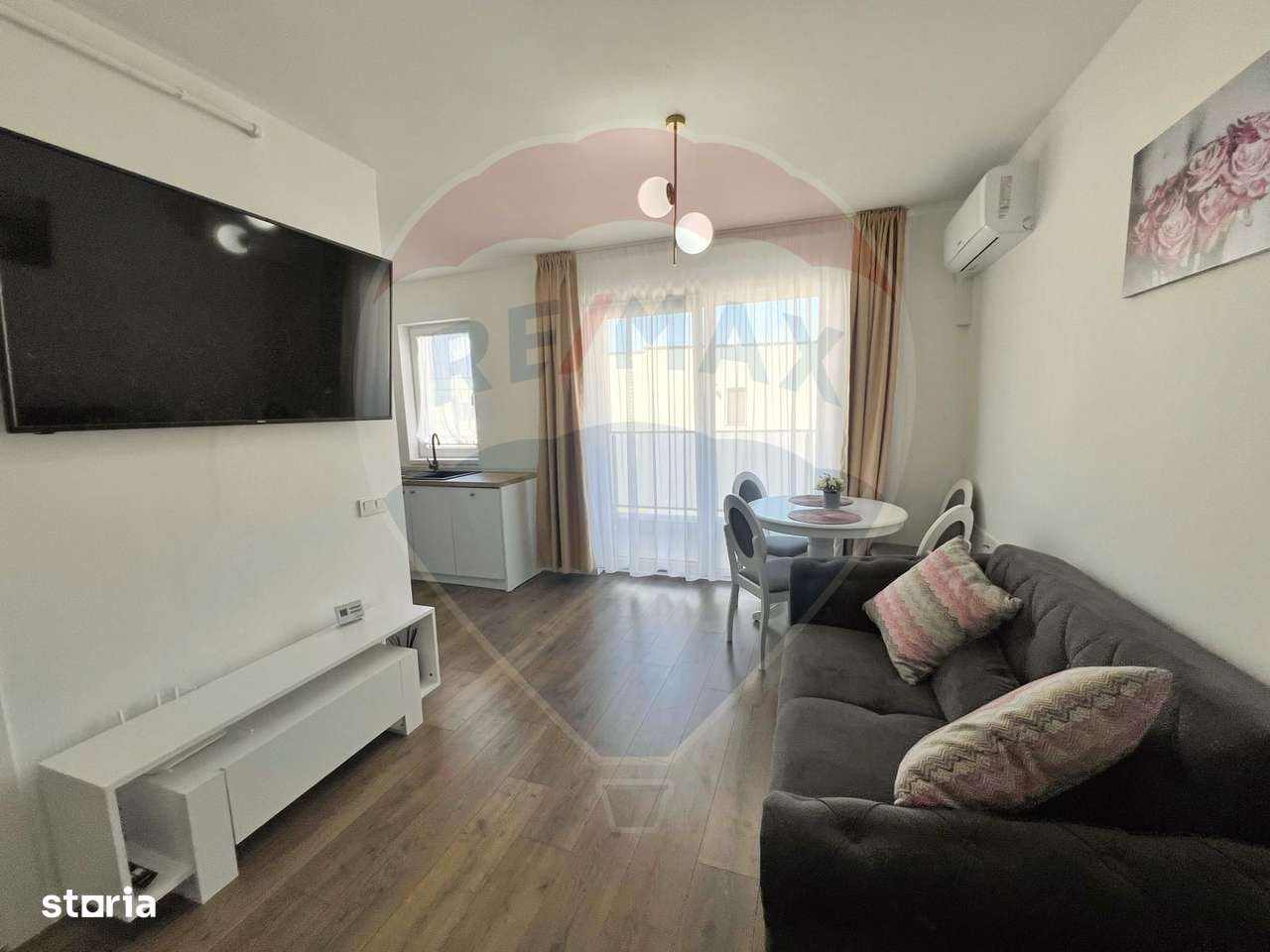 Apartament de inchiriat cu 2 camere si loc de parcare inclus in pret - Imagine principală: 5/10