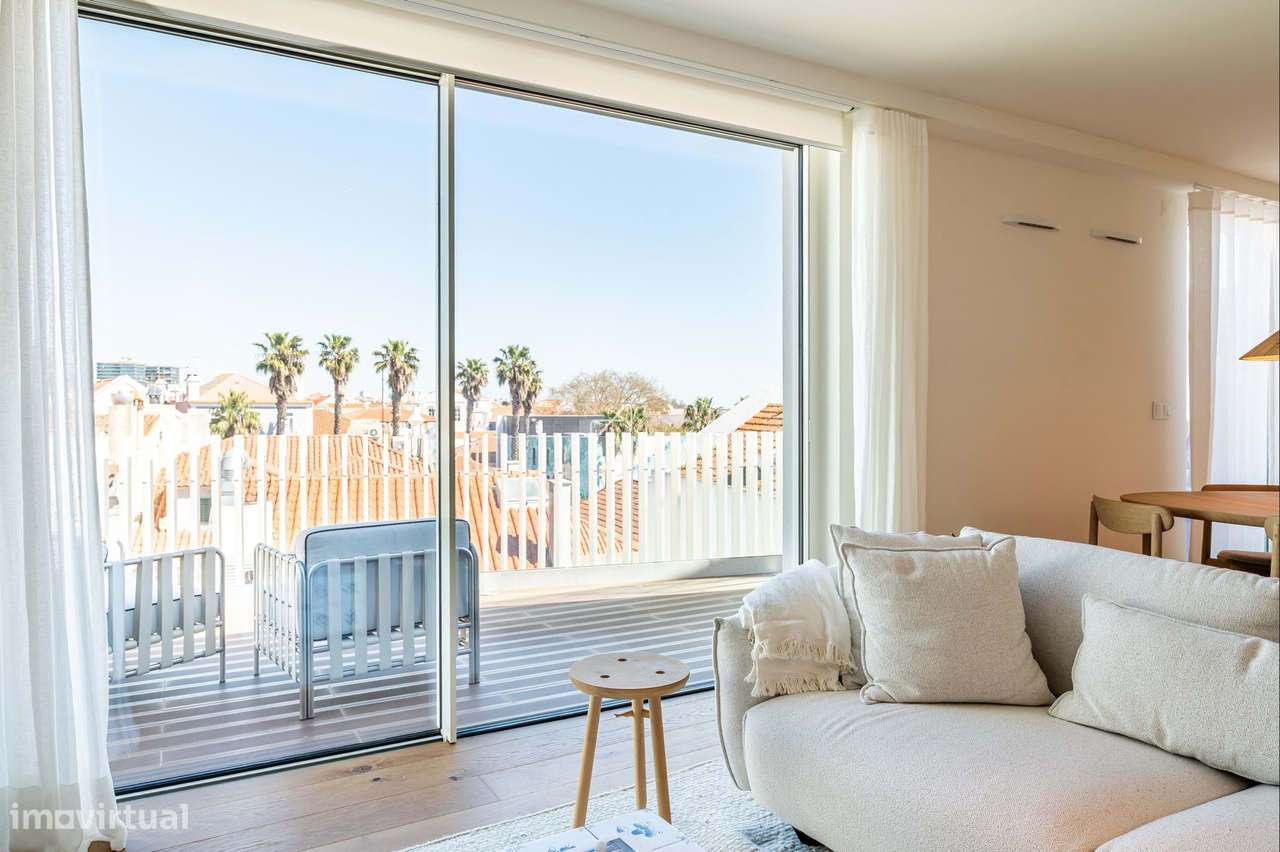 Refúgio Moderno T2  com Terraço no Coração de Cascais - Grande imagem: 2/35