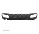 DIFUSOR PARA MERCEDES W206 AMG 21- LOOK C63 + PONTEIRAS DE ESCAPE QUADRADAS CROMADAS - 5