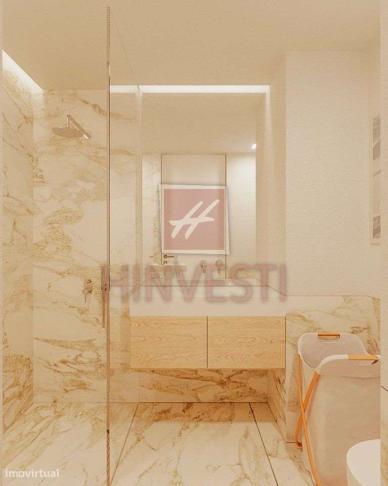 T2 Exclusivo com Varanda Panorâmica e Vista Mar/Rio | Vila Nova de Ga-10