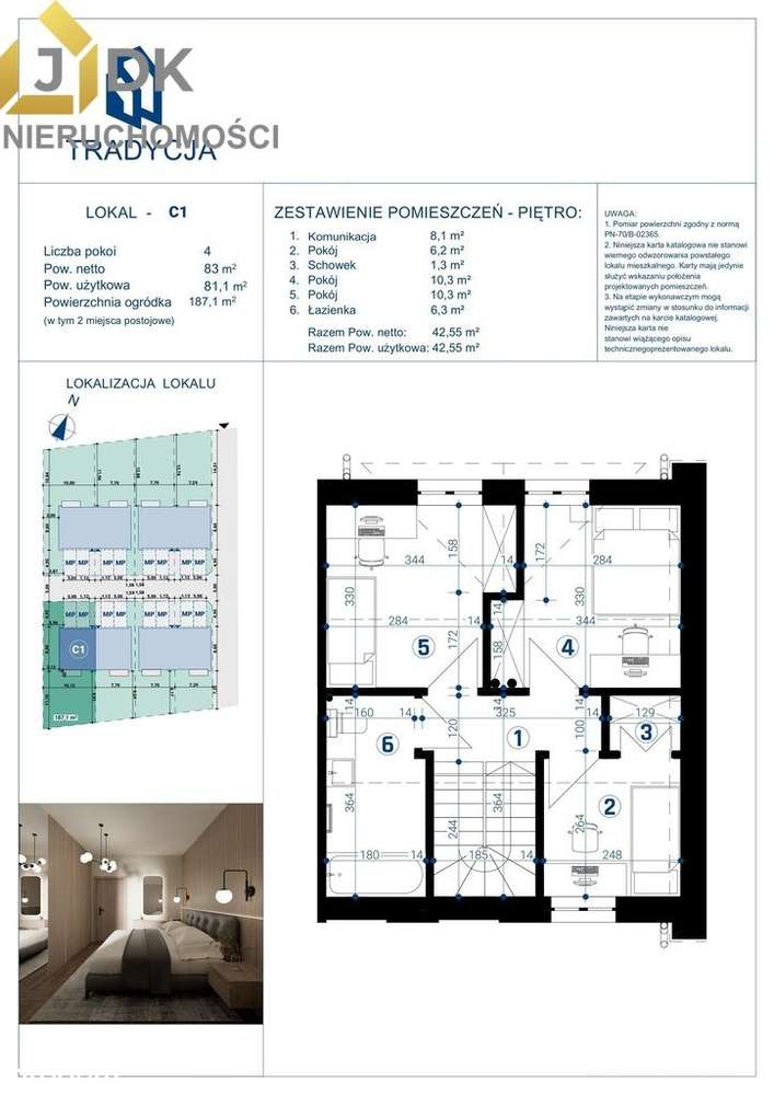 Mieszkanie 81 m² w domu dwulokalowym | Nowe Mostki-12