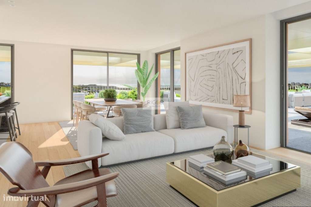 Apartamento T4 com terraço no último piso em construção - Grande imagem: 5/25