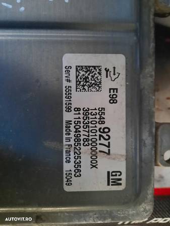 calculator motor ecu motor opel corsa e 1.3cdti euro 6 55489277 55591599 - 3