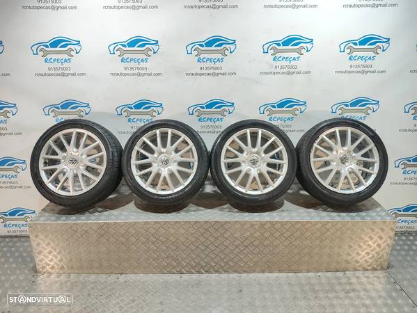 JANTES ORIGINAIS RONAL VW VOLKSWAGEN GOLF 5 V MK5 1K1 17 POLEGADAS 7J ET54 5X112 - 7