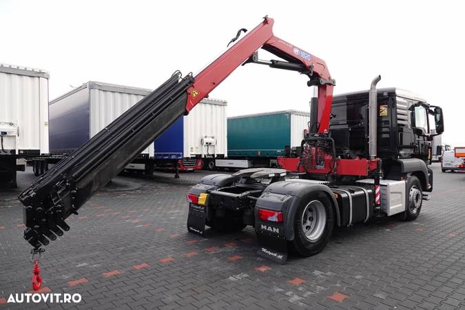 MAN TGS / 18. 500 / TRACTOR + HDS HMF 1820 / RAZA 15m / MANUAL / E6 / 2018 - 6