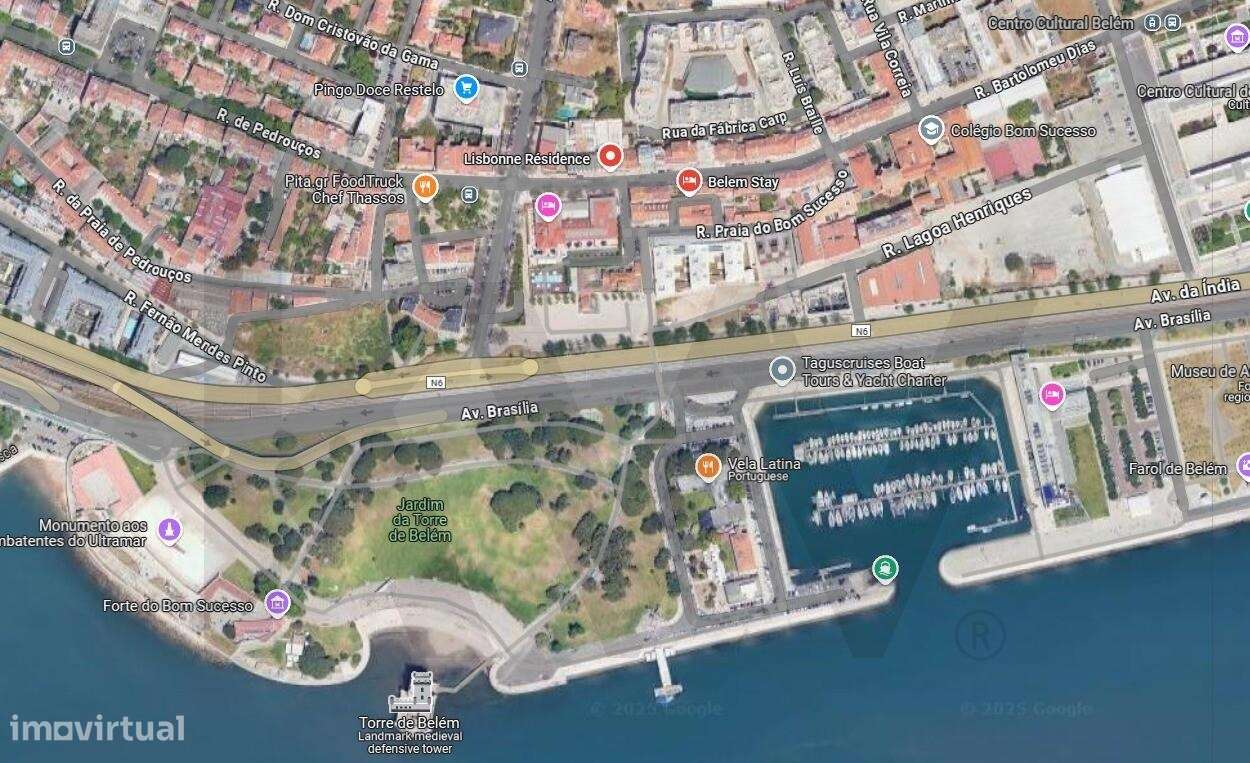 Lote Urbano com Projeto aprovado para Moradia em Belém, Lisboa - Grande imagem: 5/9