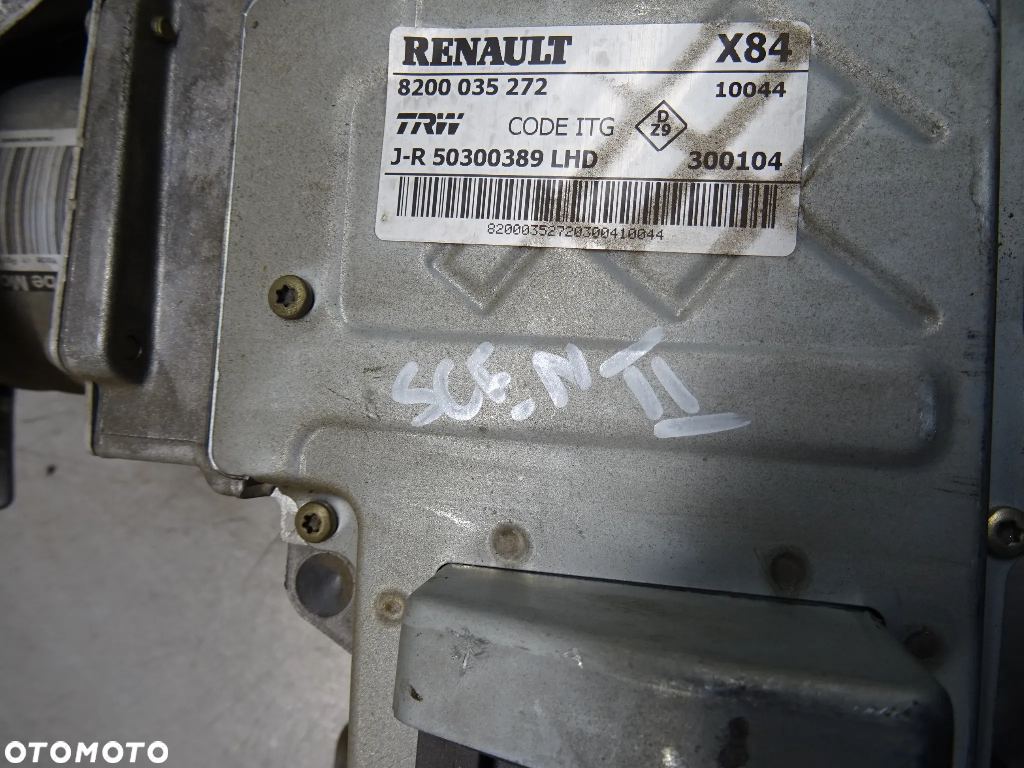 RENAULT SCENIC II 1.5 DCI WSPOMAGANIE ELEKTRYCZNE 8200035272 - 7