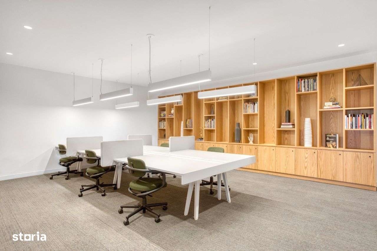 Spațiu de birou frumos proiectat pentru 5 persoană în Spaces Expo - Imagine principală: 4/12