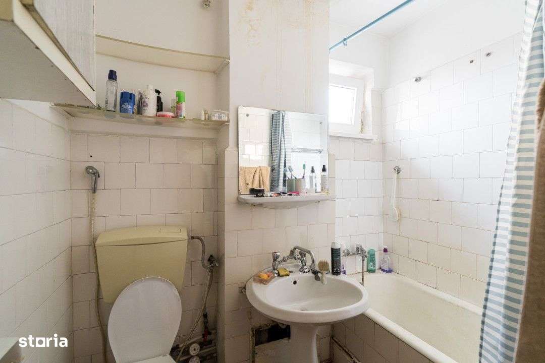 Apartament cochet de 2 camere, bloc reabilitat, etaj intermediar-12