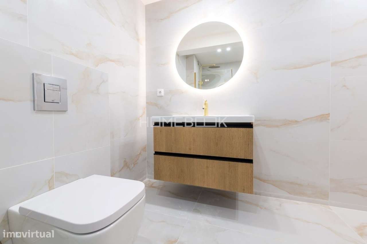 Apartamento T1 renovado em Santo Antonio da Caparica-12