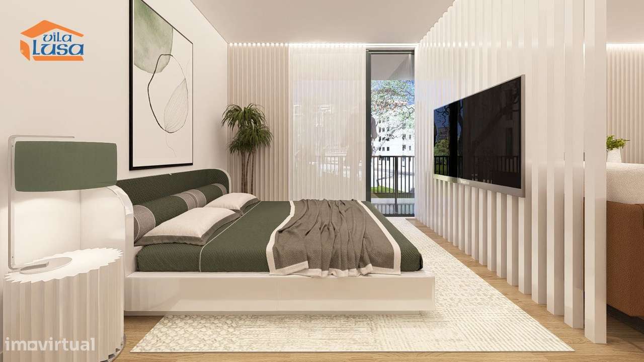 Armação de Pera T0 Novo varanda garagem e piscina na cobertura - Grande imagem: 3/19