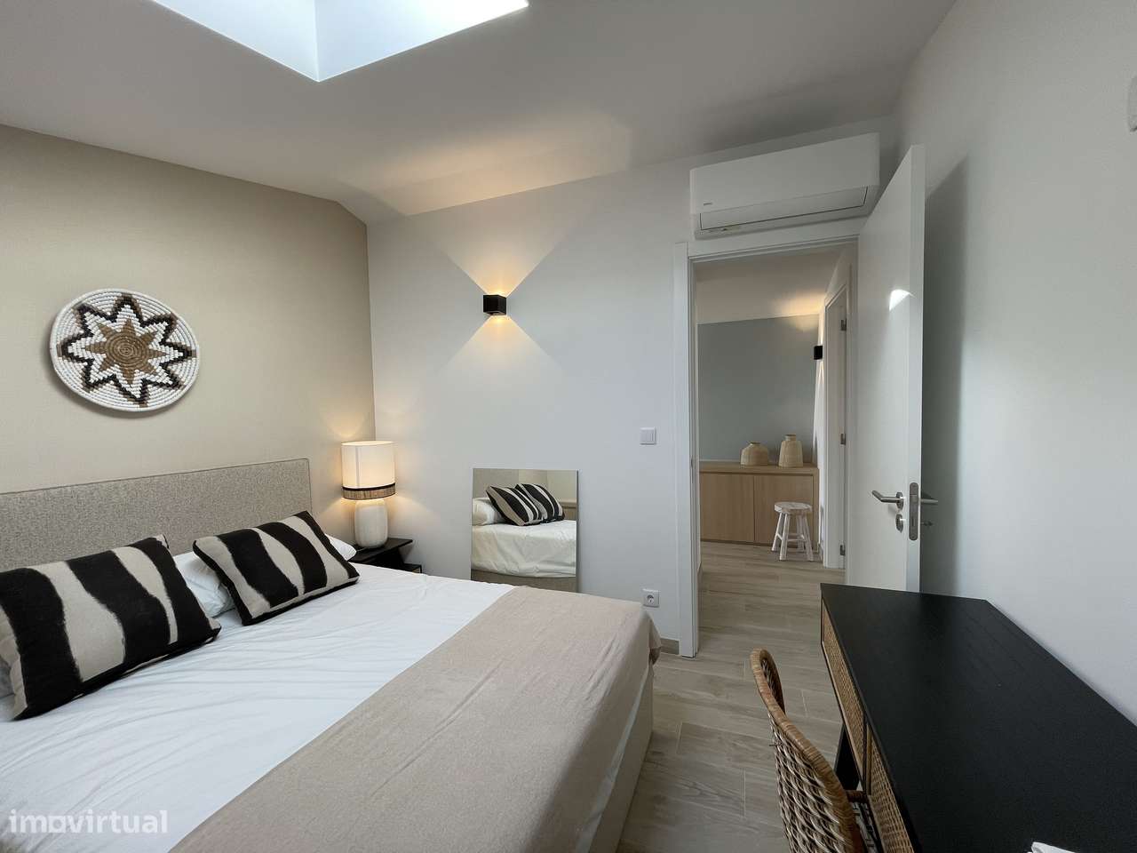 Apartamento T2 novo terraço vista mar perto da praia Sesimbra-21