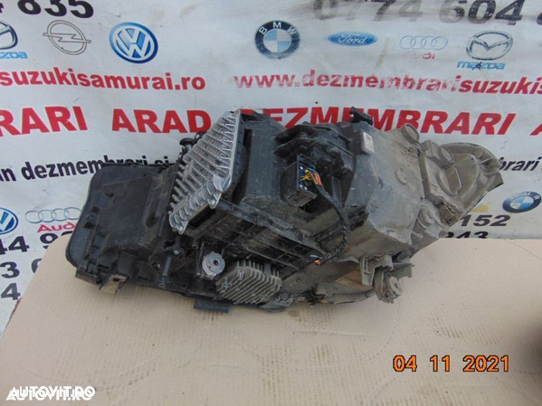 Far bmw G30 G31 faruri bmw seria 5 volan stanga dezmembrez bmw g30 2.0 b47 far dreapta stcila fisura - 4