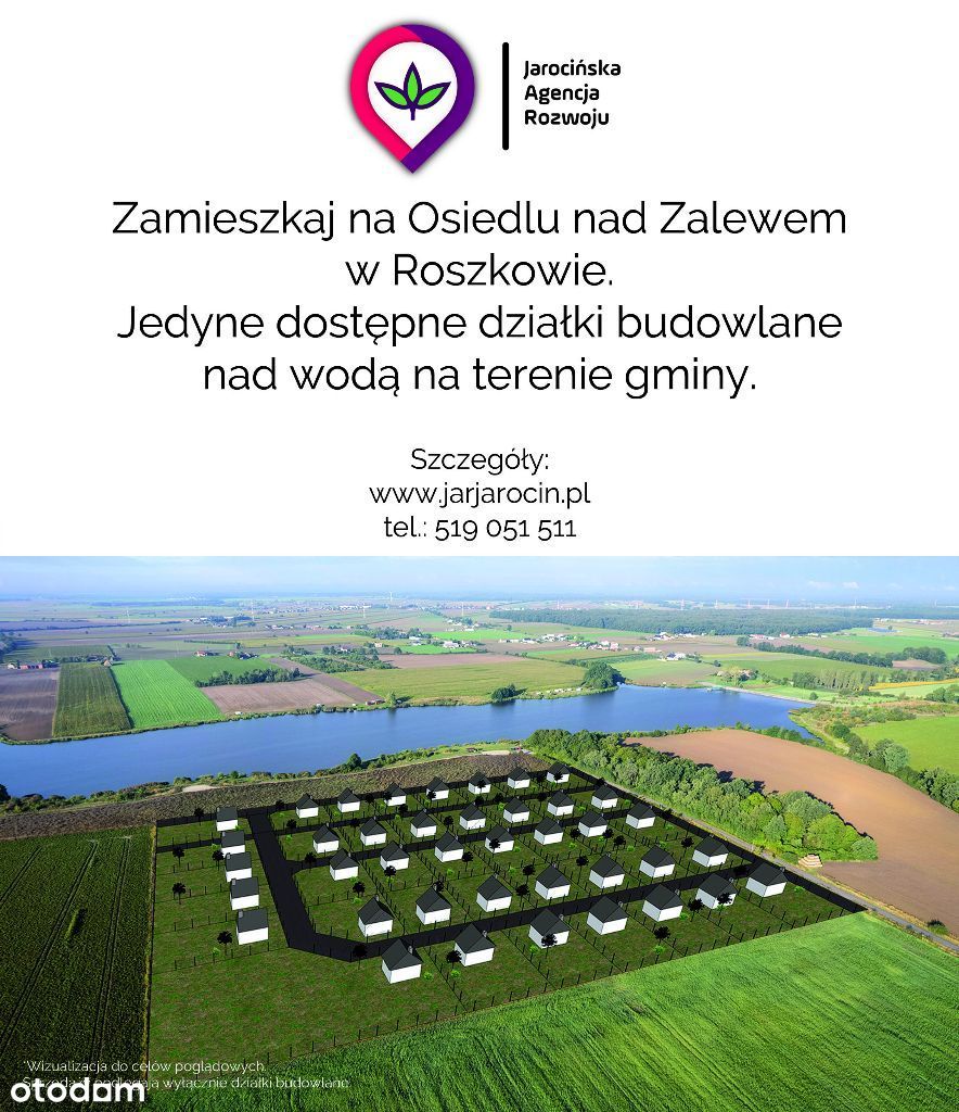 Działki budowlane osiedla nad Zalewem w Roszkowie