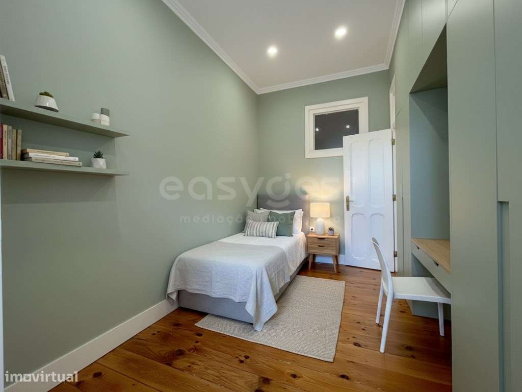 Apartamento T1+1 com Charme tipicamente Português em Campo de Ourique - Grande imagem: 5/21