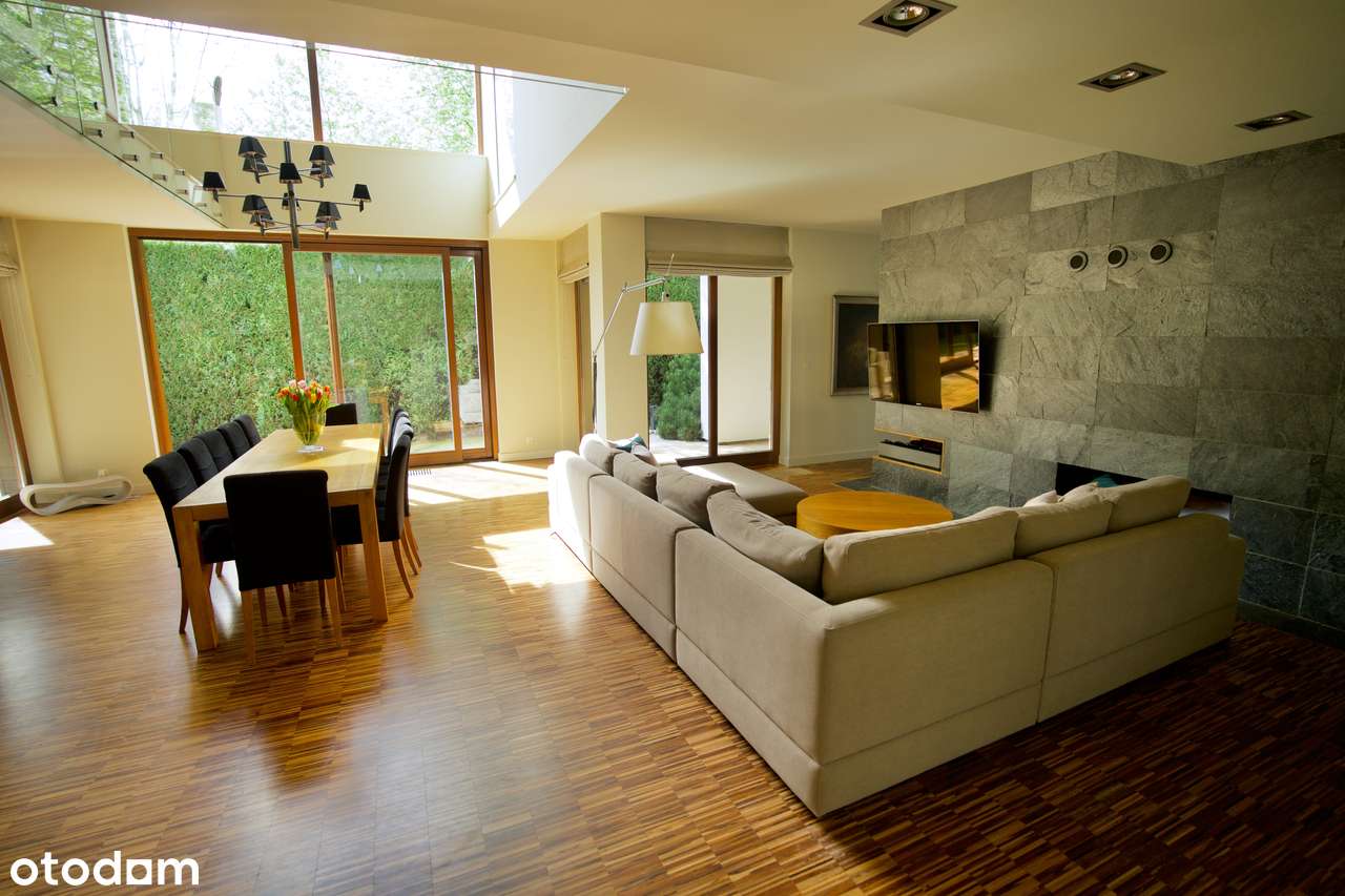 Nowoczesny dom z wysokim salonem i pięknym ogrodem – Libertów / Kraków - Pełny obrazek: 4/20
