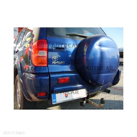 Carlig de remorcare pentru TOYOTA RAV 4 - 5usi., 4x4, ( XA 2 ) - sistem demontabil  automat cu clema - din 2000 pana 2005 - 6