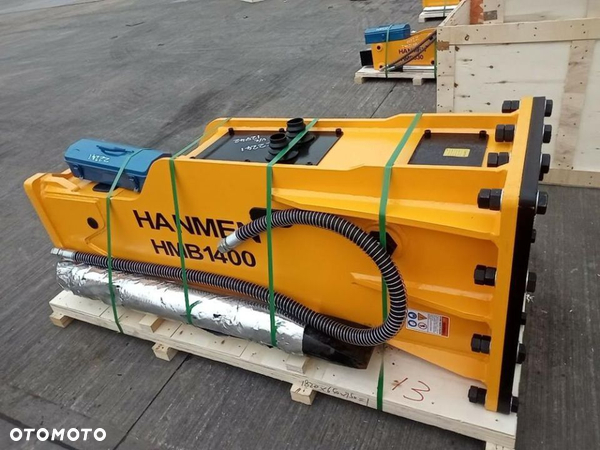 Wyprzedaż ! Młot wyburzeniowy hydrauliczny HANMEN HMB1400 waga 1850 kg koparka 20-30 tony - 3