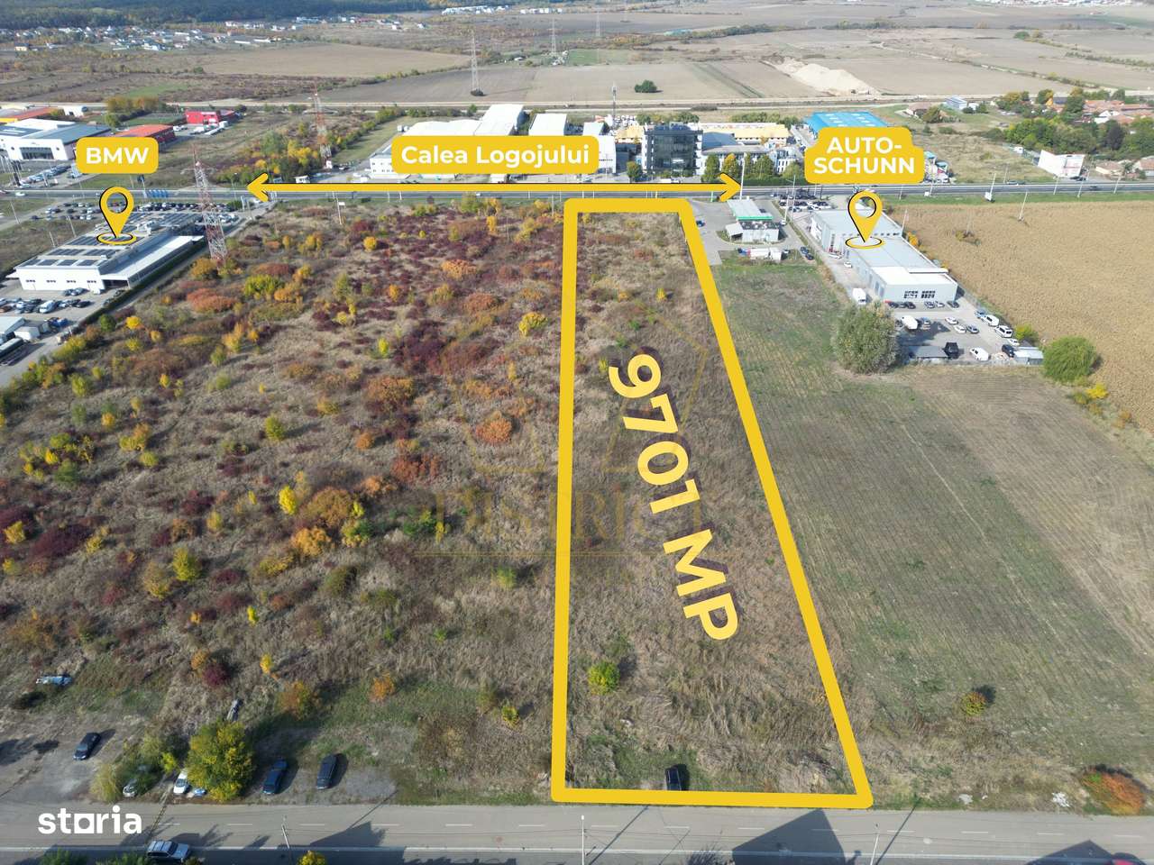 Teren intravilan cu PUZ | calea Lugojului | Ghiroda - Imagine principală: 5/6