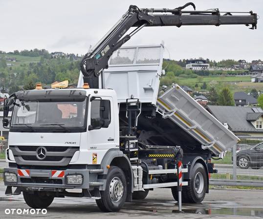 Mercedes-Benz AXOR 1833 * HIAB 122 B - 2 HIDUO + PILOT * STAN BDB - 3